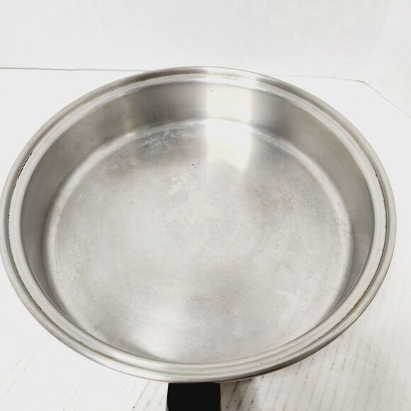 Ekco 3 Ply Stainless Steel Daisy Flower Vintage Replacement Pan 10" NO LID Prop - Picture 4 of 16
